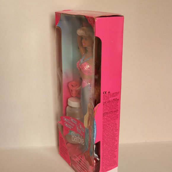 Rare Brand New Foreign International Bubbling Mermaid 1996 Barbie 90's doll - Picture 7 of 9